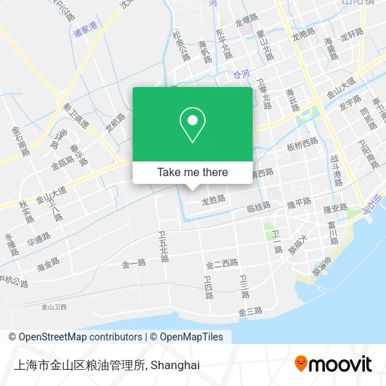 上海市金山区粮油管理所 map