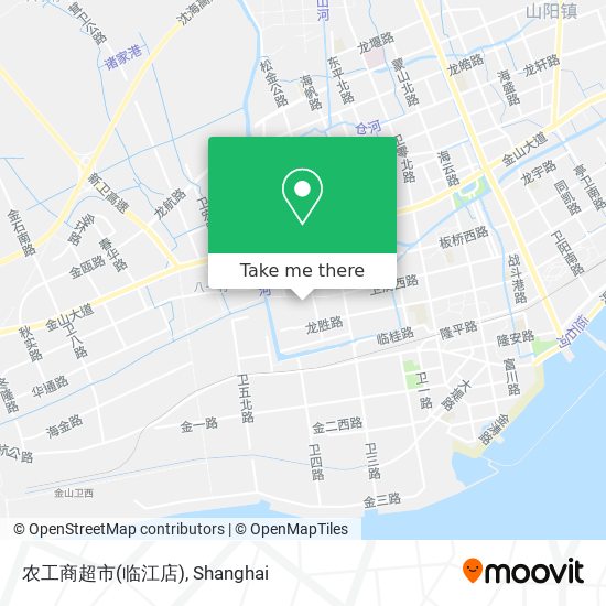 农工商超市(临江店) map