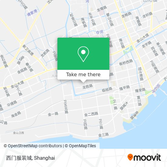 西门服装城 map