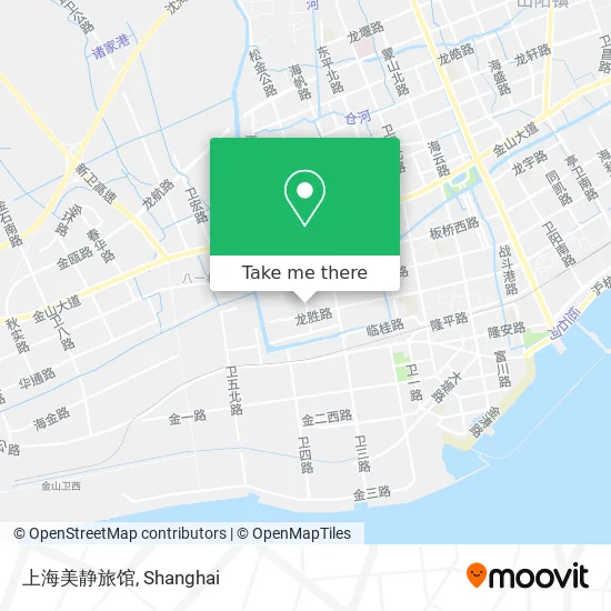 上海美静旅馆 map