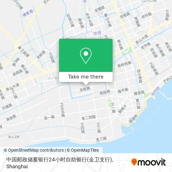 中国邮政储蓄银行24小时自助银行(金卫支行) map