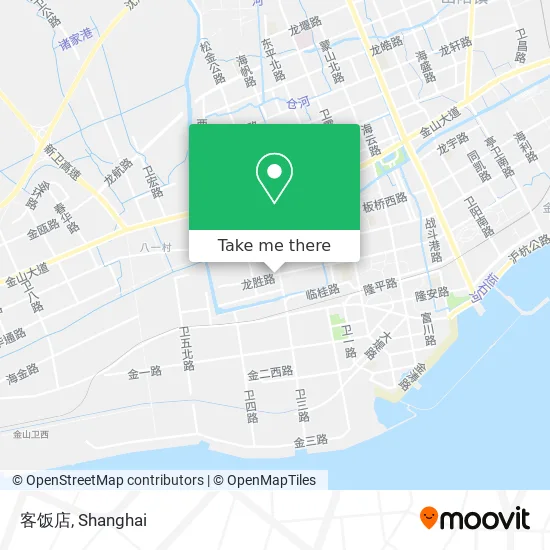 客饭店 map