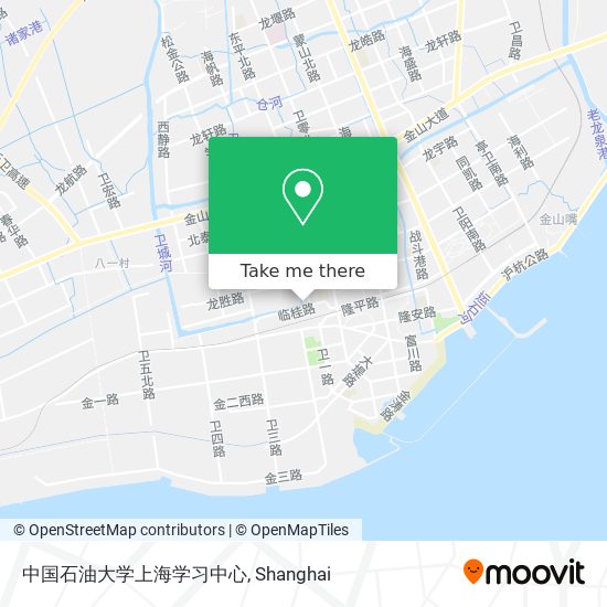 中国石油大学上海学习中心 map