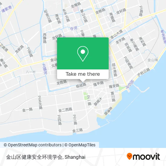 金山区健康安全环境学会 map