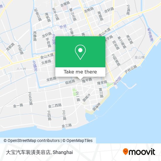 大宝汽车装潢美容店 map