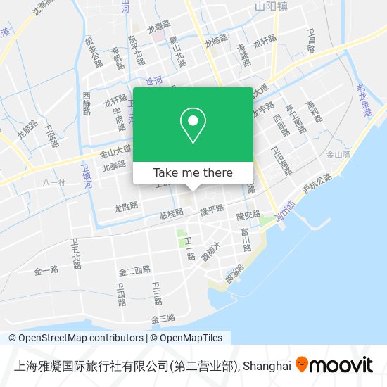 上海雅凝国际旅行社有限公司(第二营业部) map