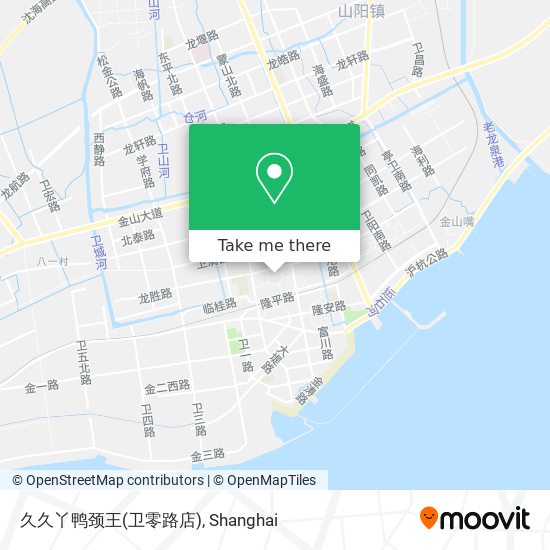 久久丫鸭颈王(卫零路店) map