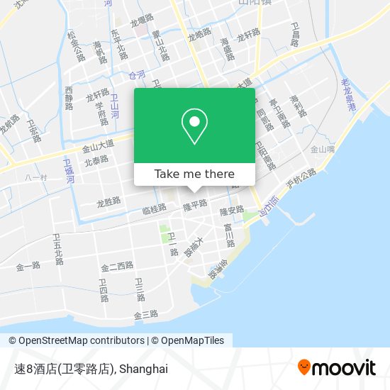 速8酒店(卫零路店) map