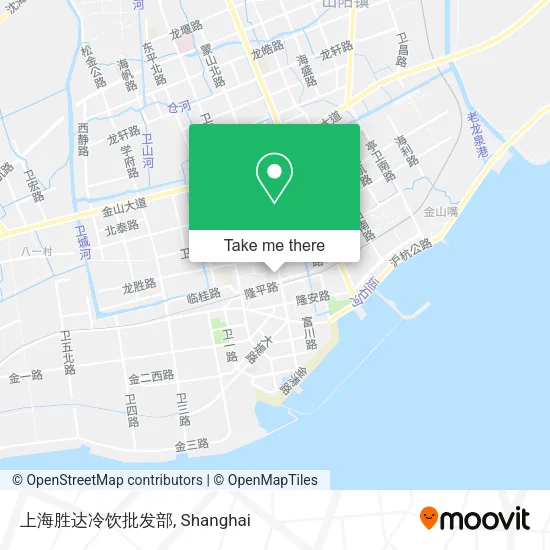 上海胜达冷饮批发部 map