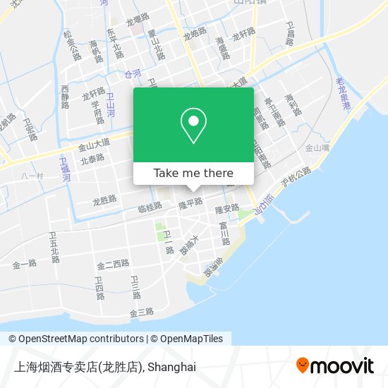 上海烟酒专卖店(龙胜店) map