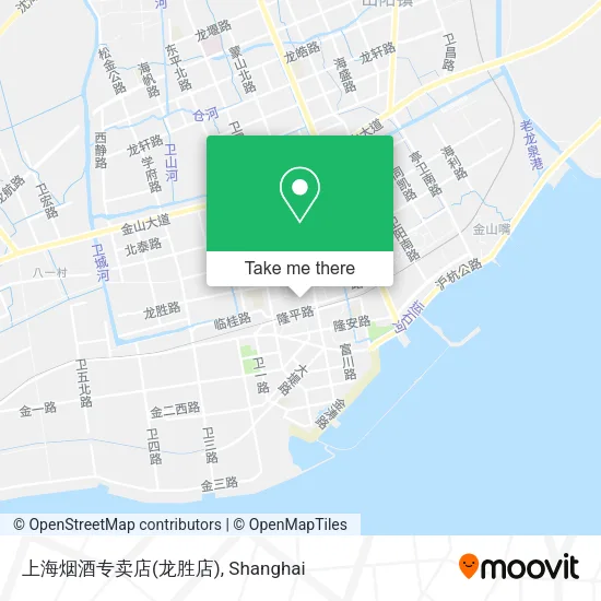 上海烟酒专卖店(龙胜店) map