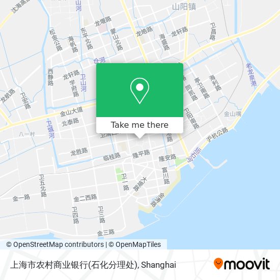上海市农村商业银行(石化分理处) map