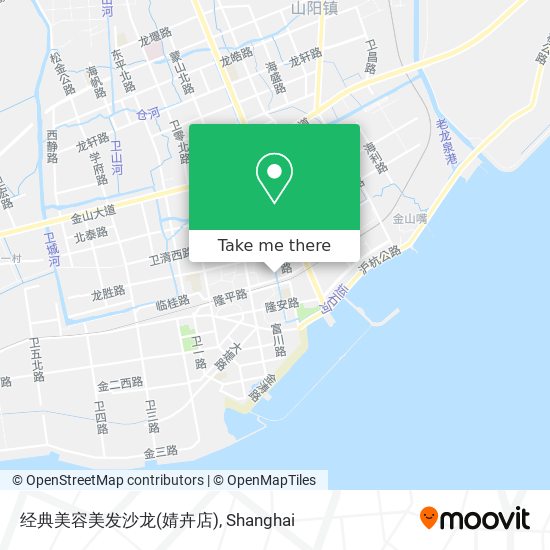 经典美容美发沙龙(婧卉店) map