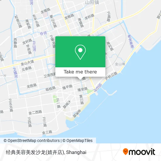 经典美容美发沙龙(婧卉店) map