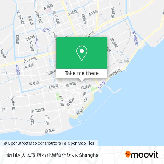 金山区人民政府石化街道信访办 map