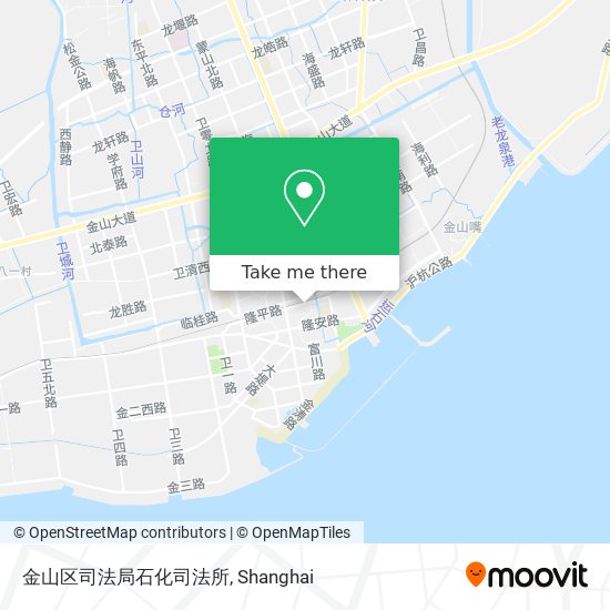 金山区司法局石化司法所 map