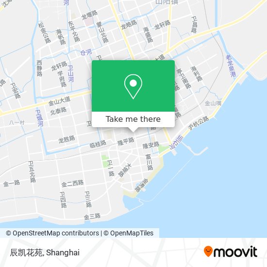 辰凯花苑 map