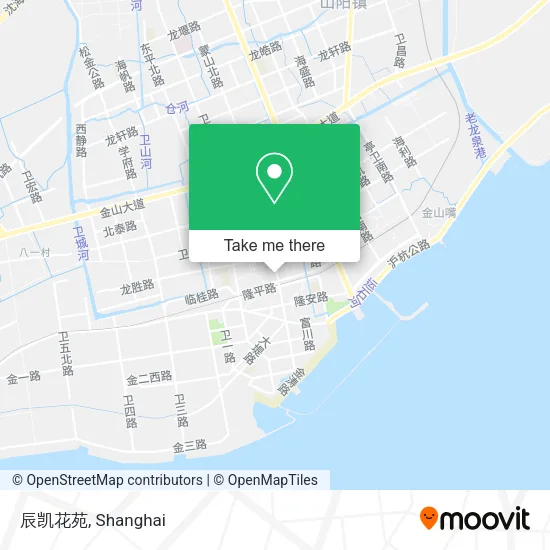 辰凯花苑 map