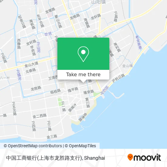 中国工商银行(上海市龙胜路支行) map