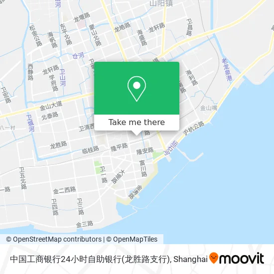 中国工商银行24小时自助银行(龙胜路支行) map