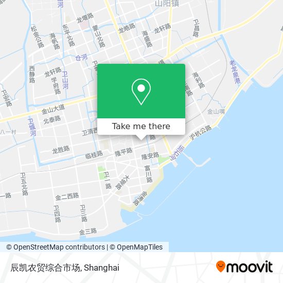 辰凯农贸综合市场 map