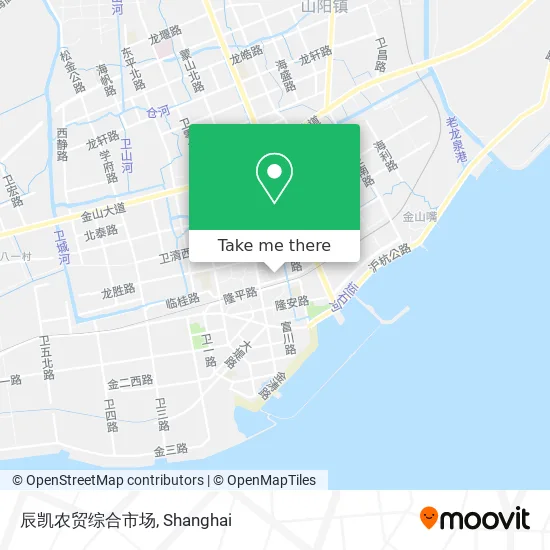 辰凯农贸综合市场 map