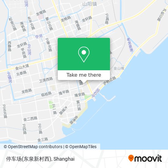 停车场(东泉新村西) map
