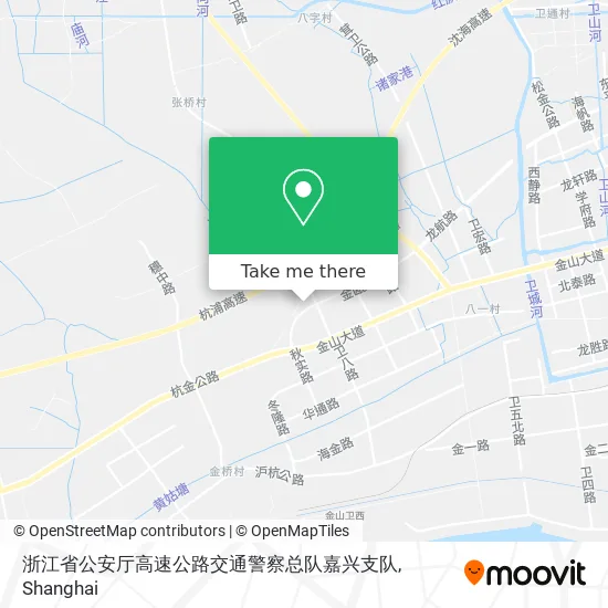 浙江省公安厅高速公路交通警察总队嘉兴支队 map