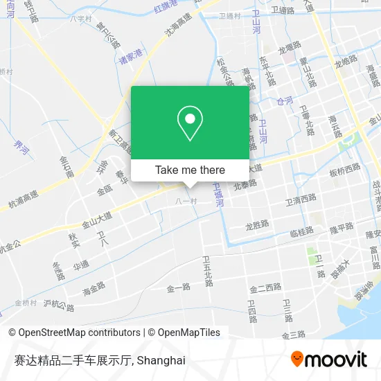 赛达精品二手车展示厅 map