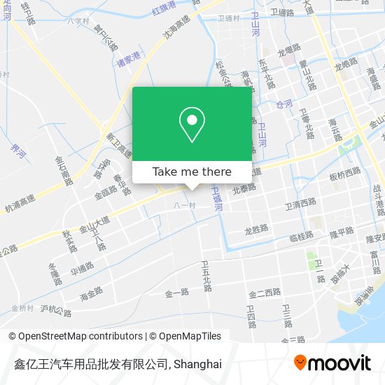 鑫亿王汽车用品批发有限公司 map
