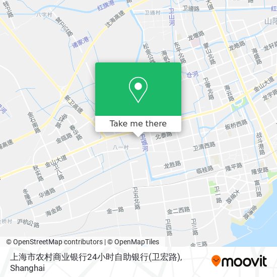 上海市农村商业银行24小时自助银行(卫宏路) map