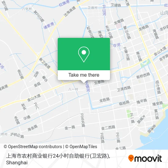 上海市农村商业银行24小时自助银行(卫宏路) map
