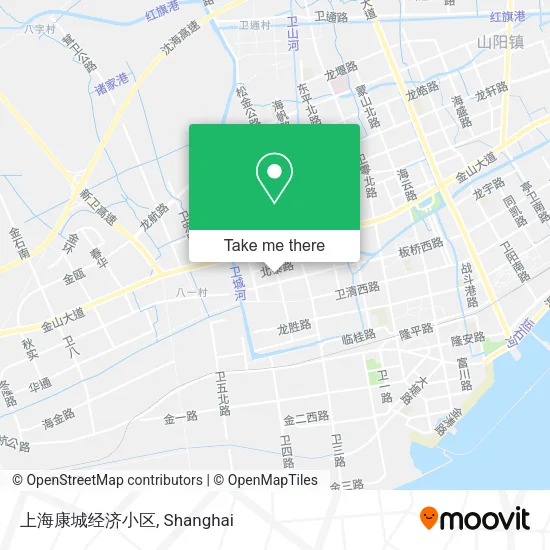 上海康城经济小区 map