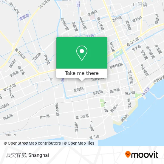 辰奕客房 map