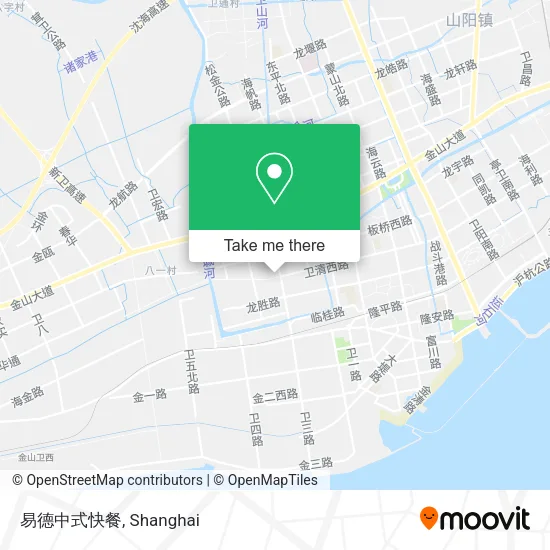 易德中式快餐 map