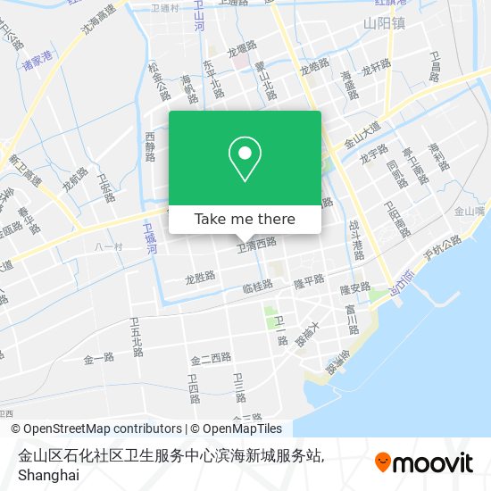 金山区石化社区卫生服务中心滨海新城服务站 map