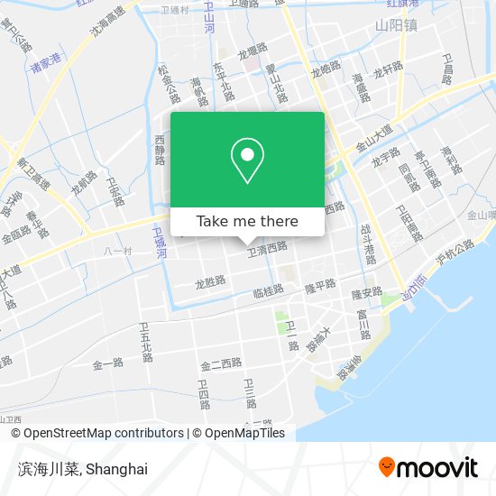 滨海川菜 map