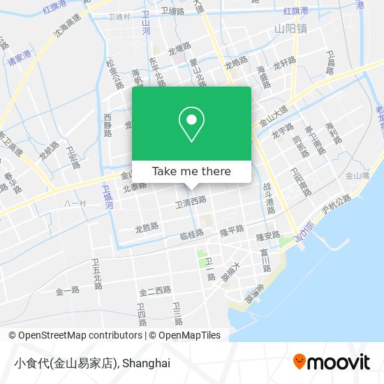 小食代(金山易家店) map