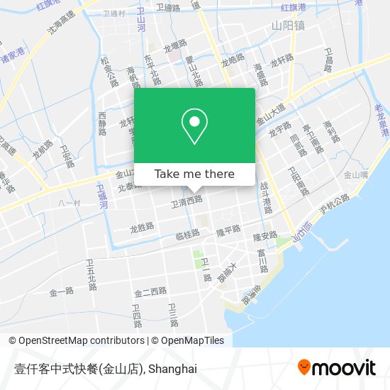 壹仟客中式快餐(金山店) map