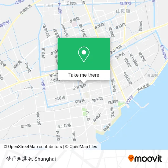 梦香园烘培 map