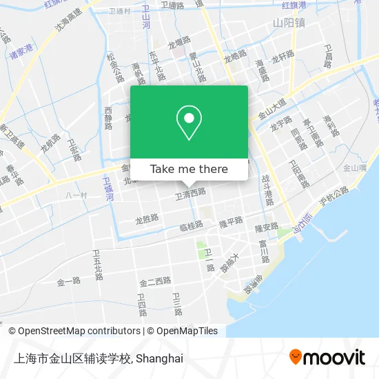 上海市金山区辅读学校 map