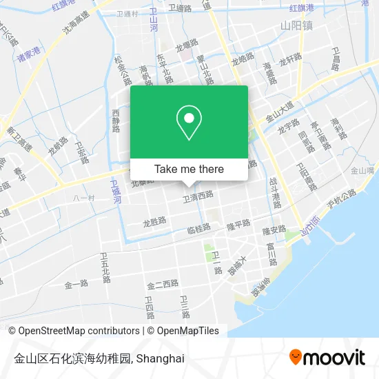 金山区石化滨海幼稚园 map