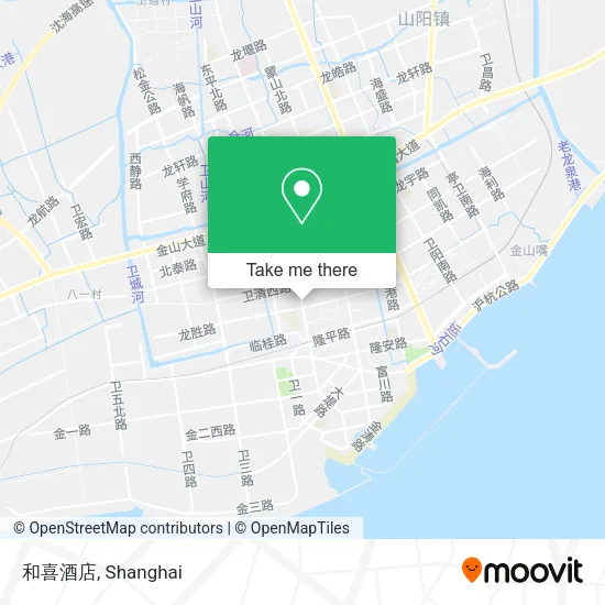 和喜酒店 map