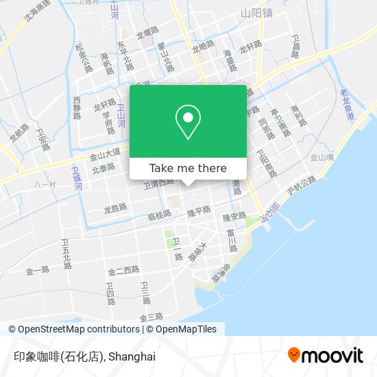 印象咖啡(石化店) map