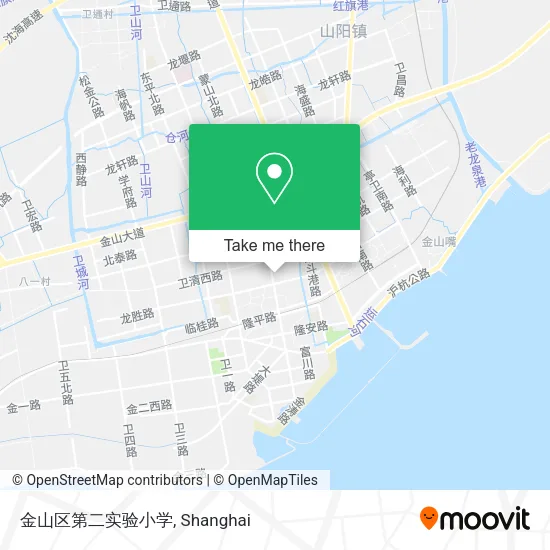 金山区第二实验小学 map