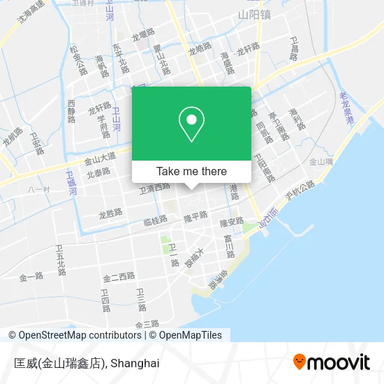 匡威(金山瑞鑫店) map