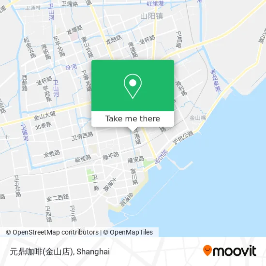 元鼎咖啡(金山店) map