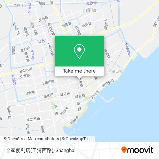 全家便利店(卫清西路) map