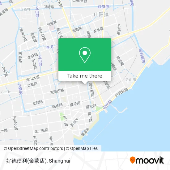 好德便利(金蒙店) map