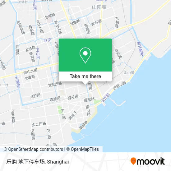 乐购-地下停车场 map